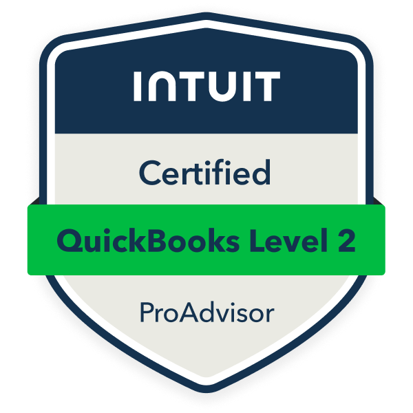 QuickBooks Level 2 Badge